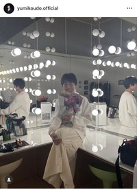 有働由美子さん（@yumikoudo.official）のマネージャー公式インスタグラムより