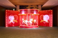 会場に設置されたオブジェも可愛い♡