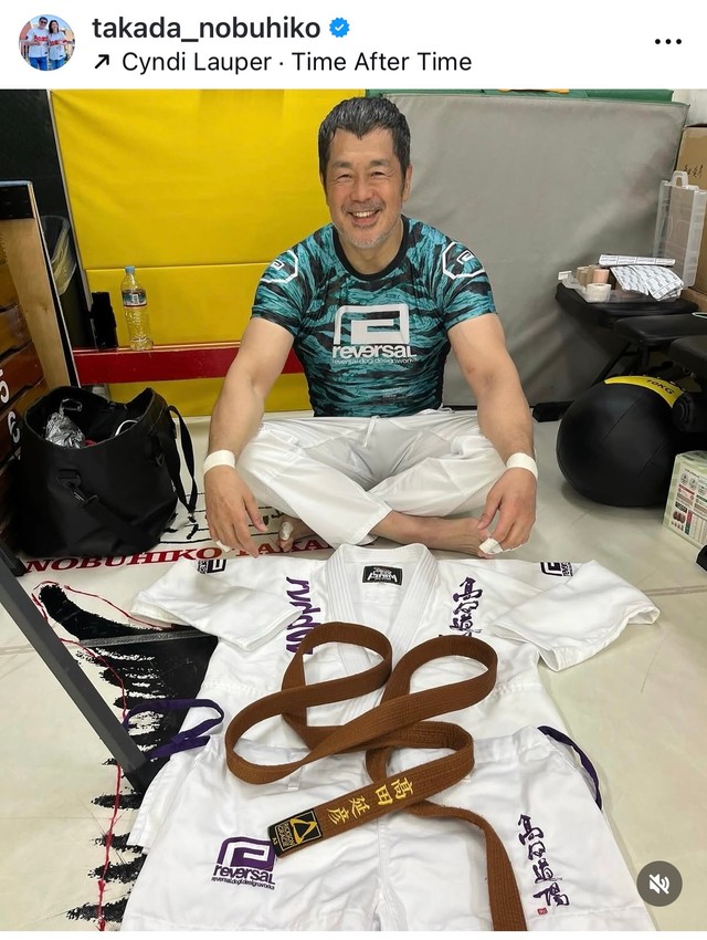 髙田延彦（@takada_nobuhiko）さんのインスタグラムより