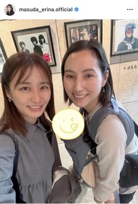 枡田絵理奈アナのインスタグラム＠masuda_erina.officialより