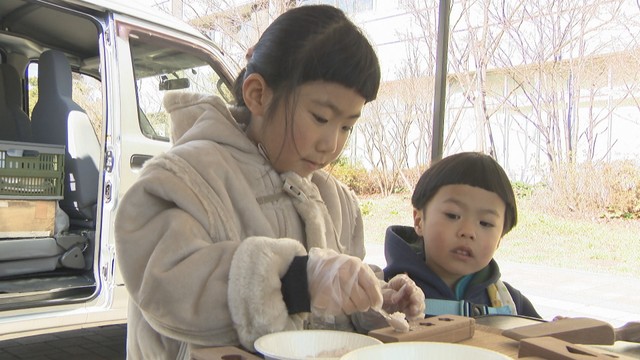 和三盆干菓子作り