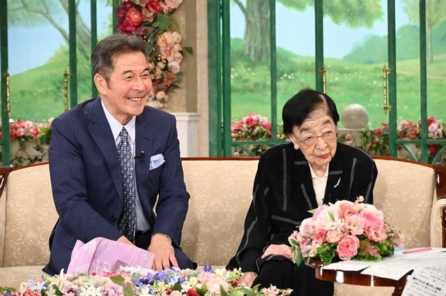 石井ふく子さんと井上順さん