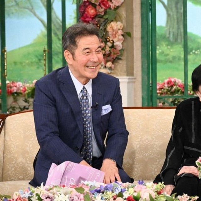 石井ふく子さんと井上順さん