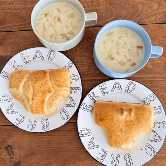 スープもつけて 「パンツ食ったことある」達成（Ranさん提供）