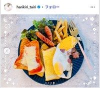 平愛梨のインスタグラム@harikiri_tairiより