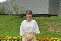 ABCテレビ「news おかえり」の新お天気リポーターに就任した堀部真子さんⓒABCテレビ
