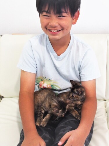 にっこにこの直矢くん