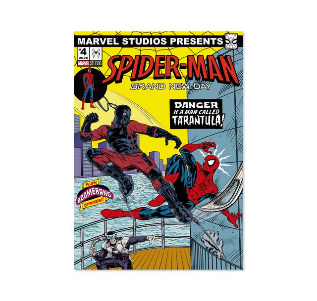 新品未開封 Happyくじ スパイダーマン スイングスタチュー A賞 おまけ