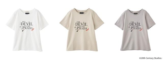 プラダを着た悪魔』別注Tシャツ、Stola.公式オンラインストアにて発売