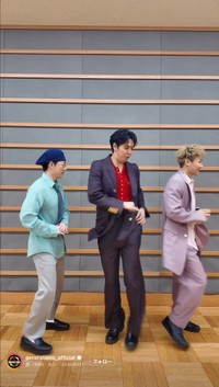 GENERATIONS from EXILE TRIBEの公式インスタグラム （@generations_official）より