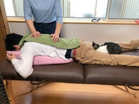 猫カフェで整体。お客さんのお尻に・・・