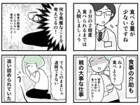 症状は良くなったのに食事量が少ないから退院できない…（戸塚ネオさん提供）