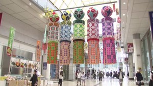 仙台七夕まつり２日目　吹き流しのコンテストも開催