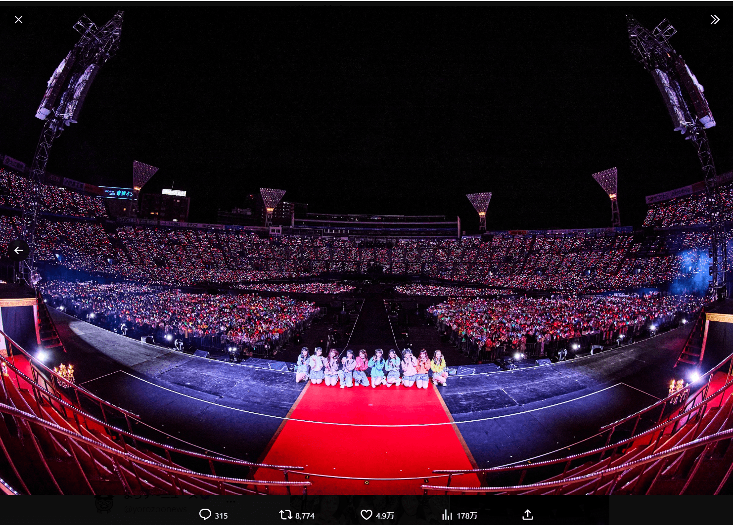 ＝LOVEの公式Xアカウント（@Equal_LOVE_12）より