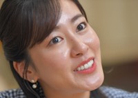 前田春香アナウンサー（撮影・出月俊成）
