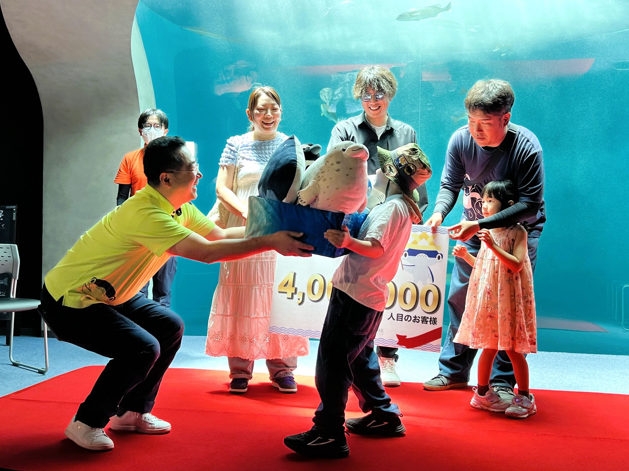 四国水族館 来館者数400万人達成 香川・宇多津町 | KSBニュース | KSB