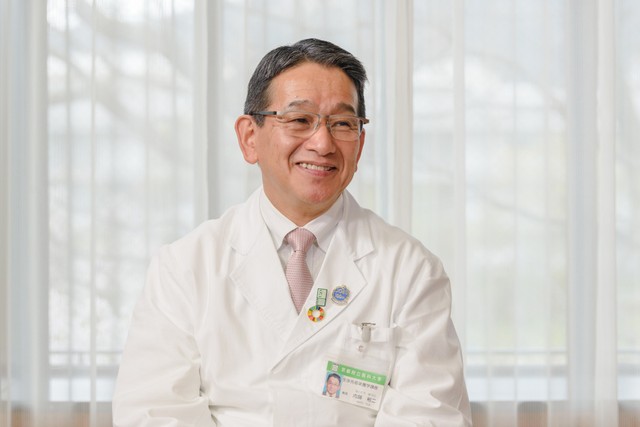 内藤裕二さん。医学博士、消化器専門医、京都府立医科大学大学院医学研究科教授 