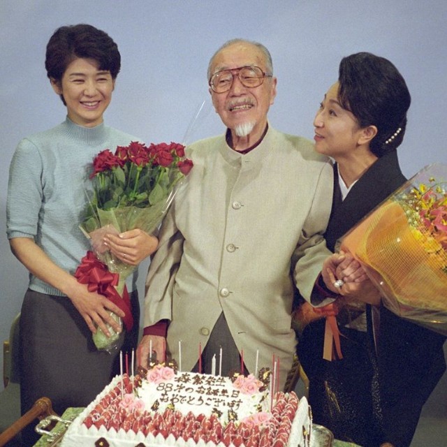 森繁久彌さん（2001年）