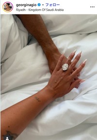 ジョージナ・ロドリゲスのインスタグラム@georginagioより