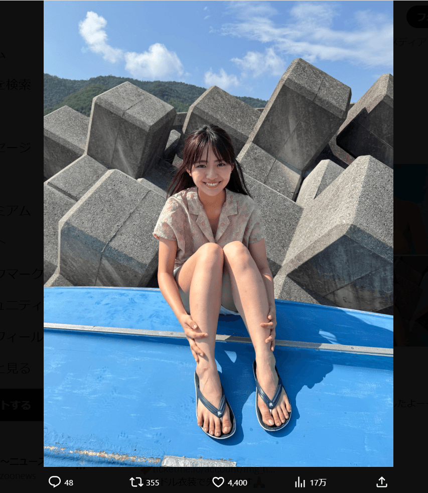 豊田ルナのX（@Runa_Toyoda0717）より