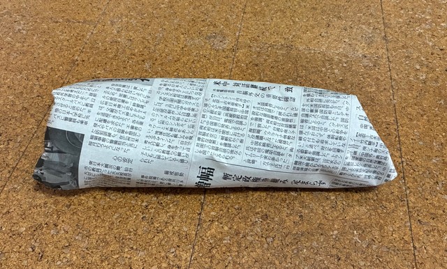 ②外側からふんわり巻いていく。