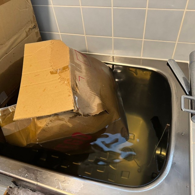 こちらが事故の現場です（平栗あずささん提供）