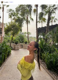 タレントのケイナさん（本人のインスタグラムから）