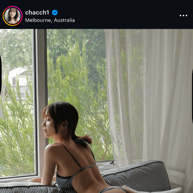 新田さちか Sachika Nitta さんのインスタグラム(@chacch1)より