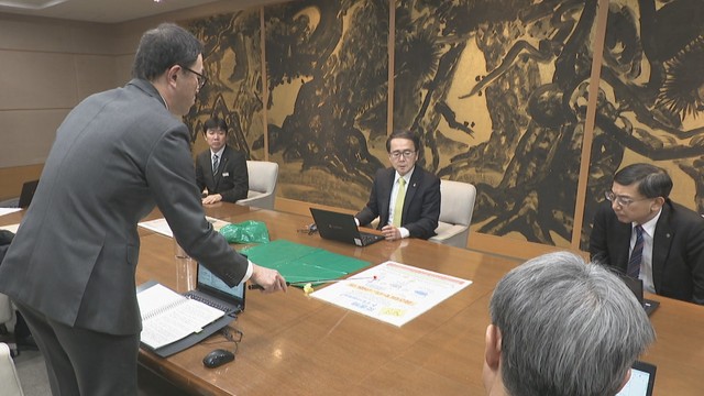 新年度予算の知事調整　香川県庁