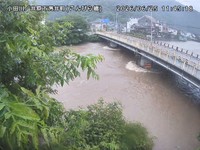 【速報】小田川が井原市で避難判断水位を超える　午後12時10分現在