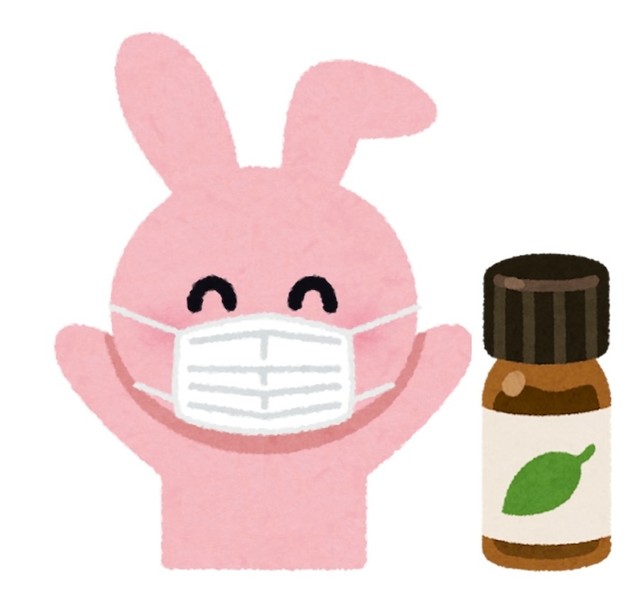 嗅ぎたくない側ができる「受動的」な対策のひとつとして、マスク＆アロマも有効なのだそう