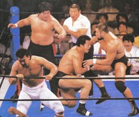 88年7月9日の有明コロシアムに凱旋した闘魂三銃士