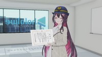 感謝状を受け取ったAZKiさん（21日、© COVER）