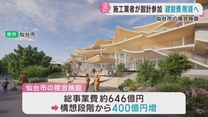 建設コスト削減を　仙台市の複合施設　施工業者選定に向け委員会