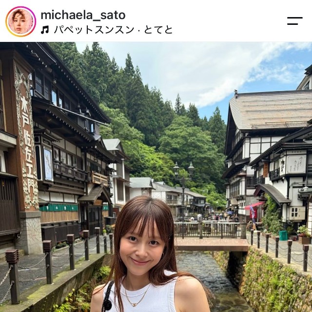 佐藤ミケーラ倭子（@michaela_sato）さんのインスタグラムより
