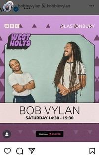 ボブ・ヴィランのインスタグラム＠bobbievylanより