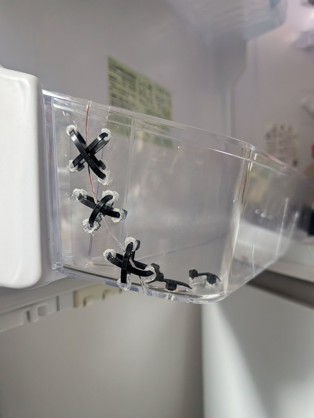 冷蔵庫直った！！！！！（提供：さくやの🍤さん）