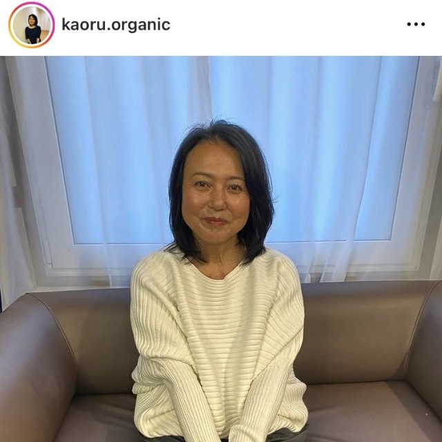 杉田かおるインスタグラム＠kaoru.organicより