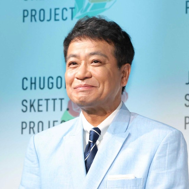 タレントの中山秀征さん
