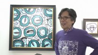 俳優・国広富之さんが手掛けた油絵の作品展「考えず、直感で感じて」　懐かしいトミーの“アレ”も披露　岡山髙島屋