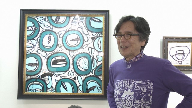 俳優・国広富之さんが手掛けた油絵の作品展「考えず、直感で感じて」　懐かしいトミーの“アレ”も披露　岡山髙島屋