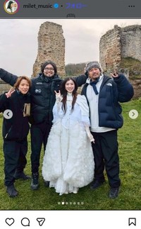 miletのインスタグラム＠milet_musicより