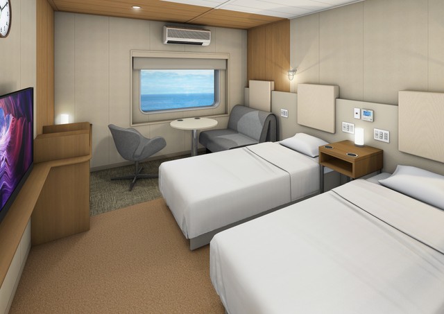 フェリーたかちほ・客室「プレミアム」のイメージ＝提供画像