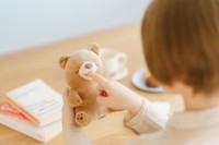 クマもハムハムできて気持ちよさそう