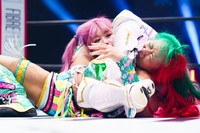 中野たむと水森由菜の攻防＝２３年９・２９「NEW BLOOD11」品川大会よりⓒSTARDOM