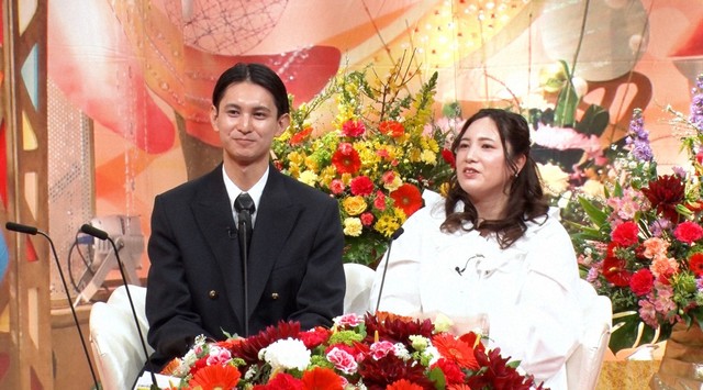 茨城県からお越しの新婚さん＝「新婚さんいらっしゃい！」ⓒABCテレビ