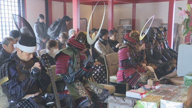 光珍寺で戦国武将・宇喜多直家の法要　「ある物」がお供えに　岡山市