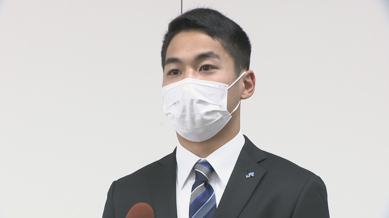 JR四国で入社式 「運転士目指す」子どもたちに夢を与える存在に…新入