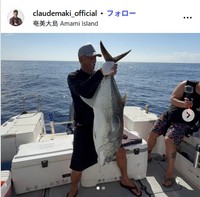 眞木蔵人のインスタグラム@claudemaki_officialより