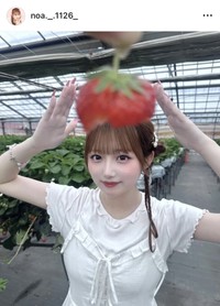 希空のインスタグラム（@noa._.1126_）より＝2025年5月23日投稿